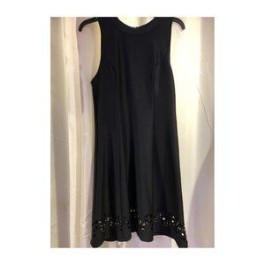 Sequin Hearts Black Dress